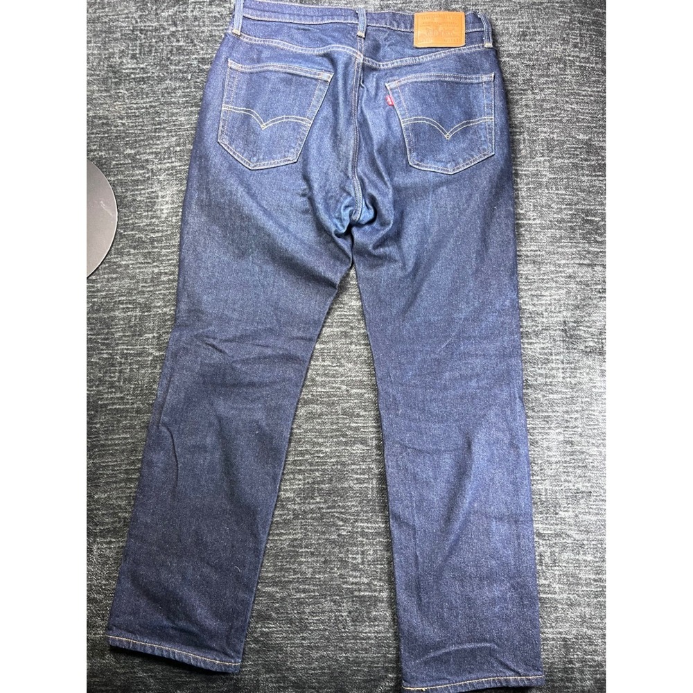 Levis Premium 541 Athletic Taper Mens Jeans 31x30 Dark Wash Indigo Blue 0451 - Picture 5 of 8